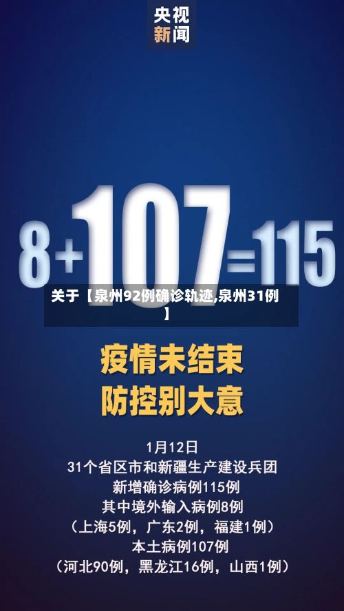 关于【泉州92例确诊轨迹,泉州31例】