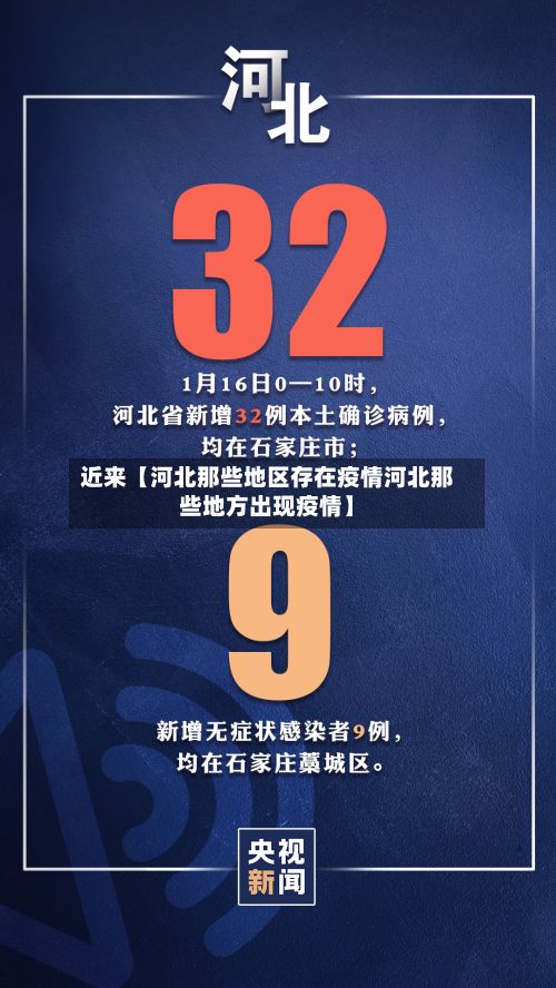 近来【河北那些地区存在疫情河北那些地方出现疫情】-第1张图片