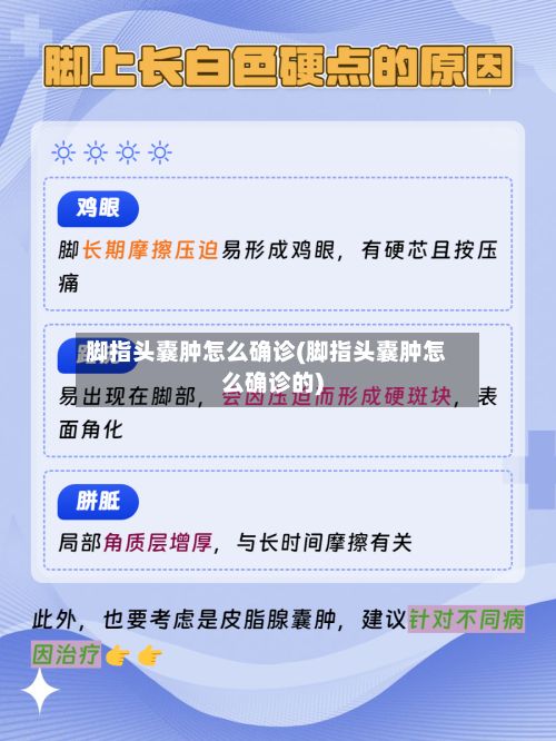 脚指头囊肿怎么确诊(脚指头囊肿怎么确诊的)-第2张图片