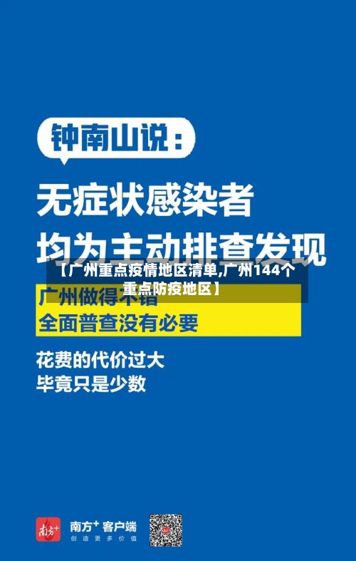 【广州重点疫情地区清单,广州144个重点防疫地区】-第1张图片