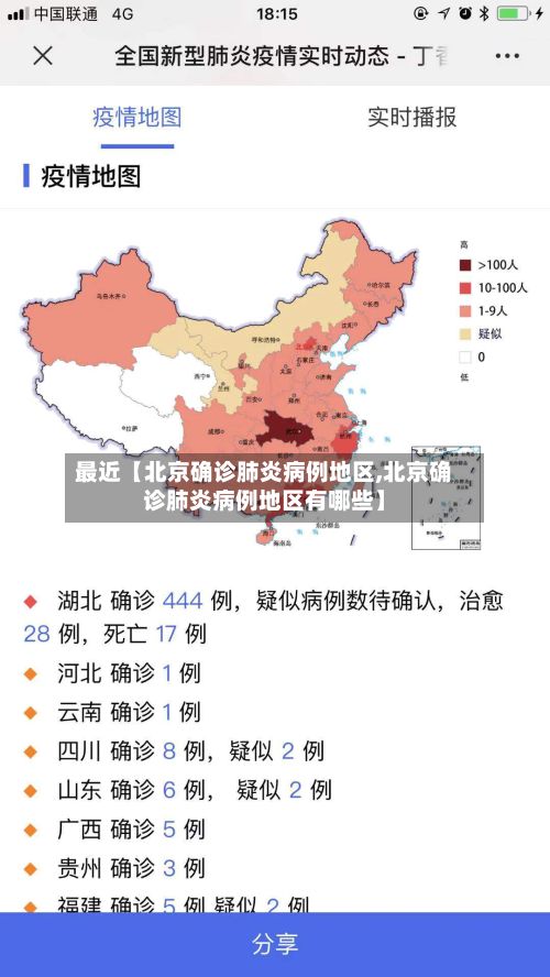 最近【北京确诊肺炎病例地区,北京确诊肺炎病例地区有哪些】-第2张图片