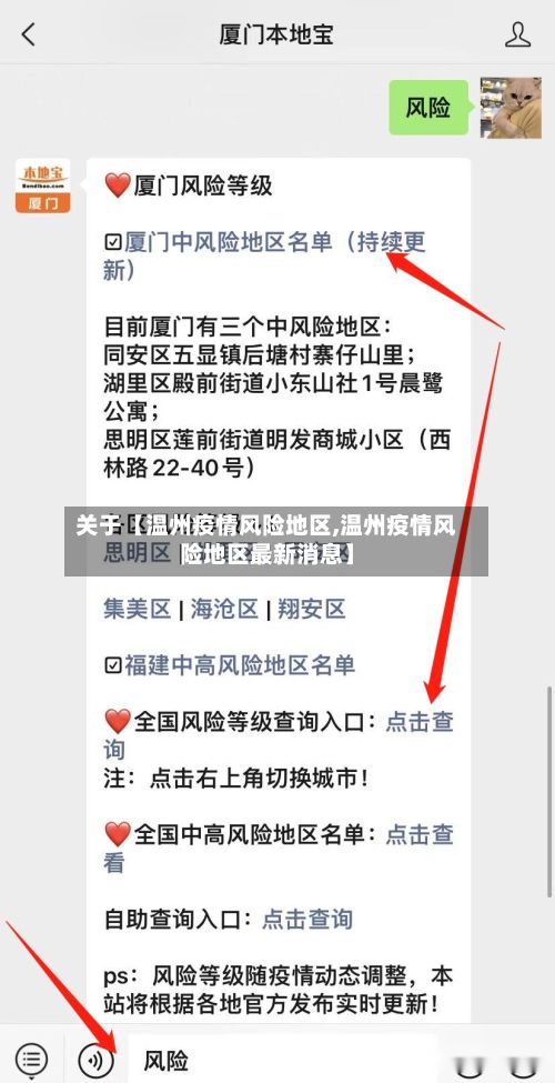 关于【温州疫情风险地区,温州疫情风险地区最新消息】-第1张图片