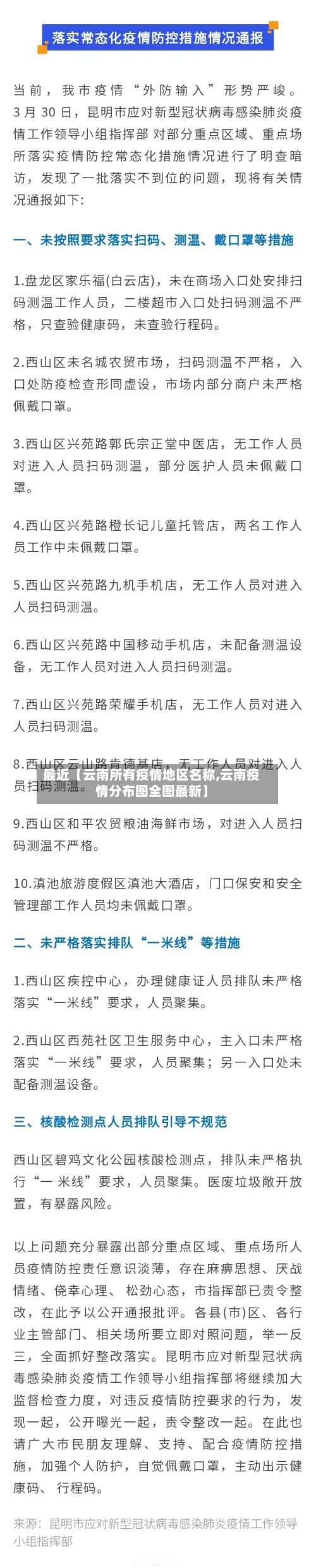 最近【云南所有疫情地区名称,云南疫情分布图全图最新】