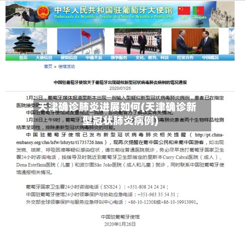 天津确诊肺炎进展如何(天津确诊新型冠状肺炎病例)-第2张图片