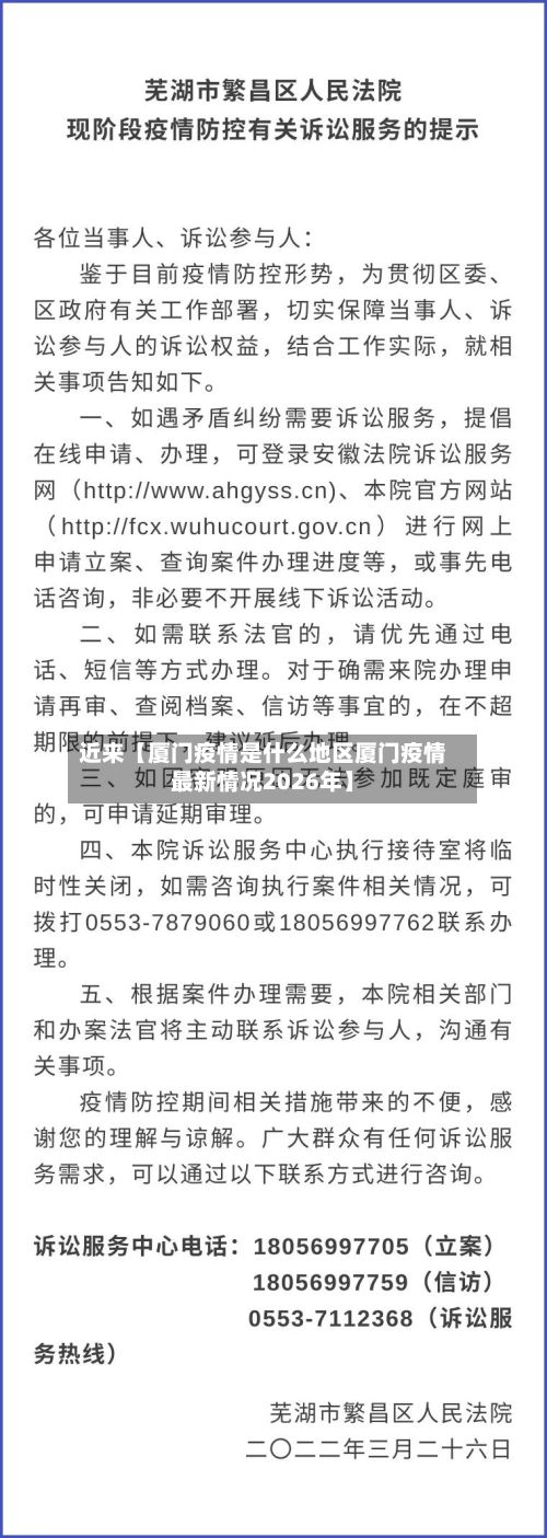 近来【厦门疫情是什么地区厦门疫情最新情况2026年】-第2张图片