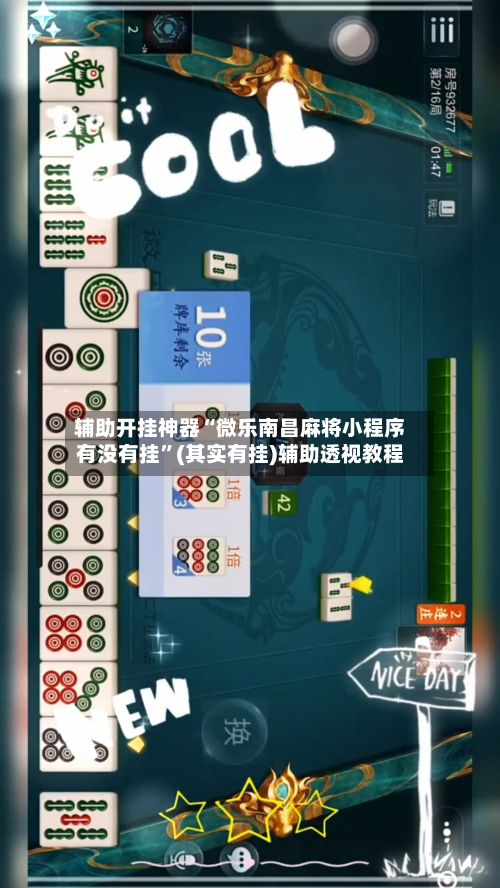 辅助开挂神器“微乐南昌麻将小程序有没有挂”(其实有挂)辅助透视教程-第2张图片