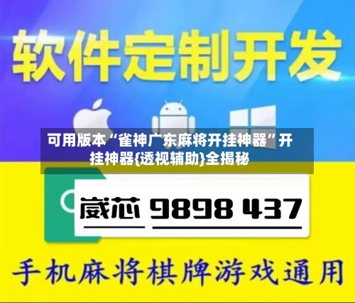 可用版本“雀神广东麻将开挂神器	”开挂神器{透视辅助}全揭秘-第3张图片
