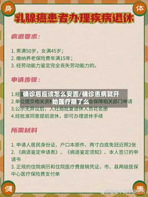 确诊后应该怎么安置/确诊患病就开始医疗期了么
