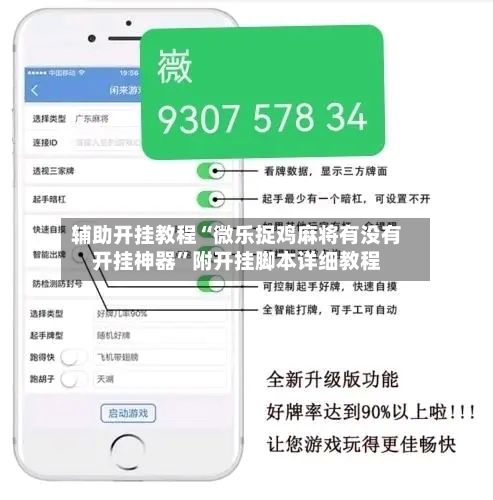 辅助开挂教程“微乐捉鸡麻将有没有开挂神器”附开挂脚本详细教程-第2张图片