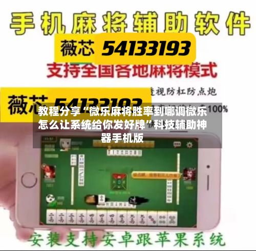 教程分享“微乐麻将胜率到哪调微乐怎么让系统给你发好牌	”科技辅助神器手机版-第2张图片
