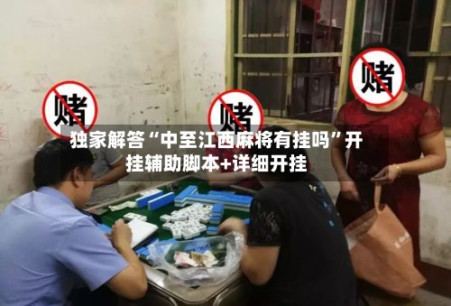 独家解答“中至江西麻将有挂吗”开挂辅助脚本+详细开挂-第2张图片