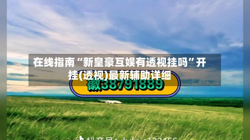 在线指南“新皇豪互娱有透视挂吗”开挂(透视)最新辅助详细-第2张图片