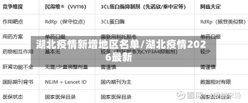 湖北疫情新增地区名单/湖北疫情2026最新-第3张图片