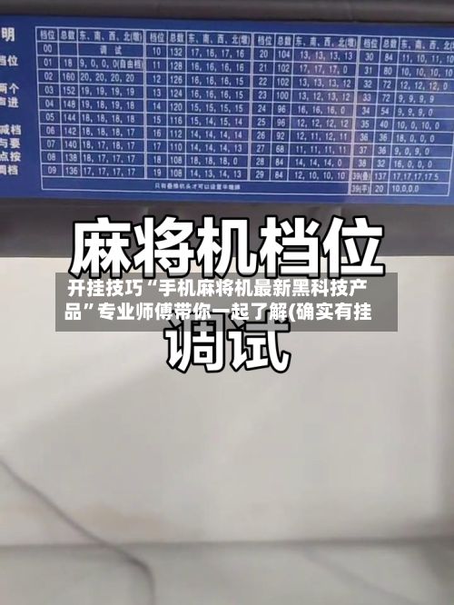 开挂技巧“手机麻将机最新黑科技产品”专业师傅带你一起了解(确实有挂-第3张图片