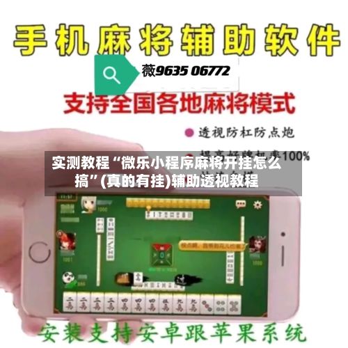 实测教程“微乐小程序麻将开挂怎么搞”(真的有挂)辅助透视教程-第3张图片