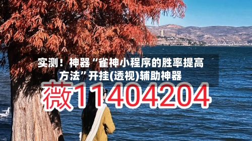 实测！神器“雀神小程序的胜率提高方法”开挂(透视)辅助神器