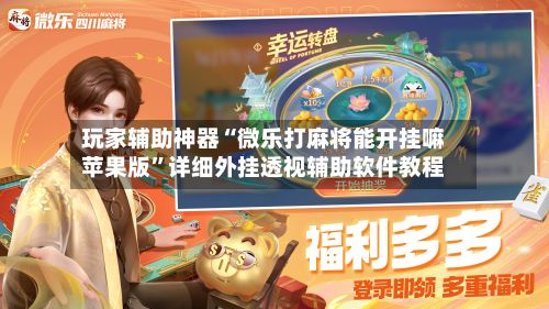 玩家辅助神器“微乐打麻将能开挂嘛苹果版”详细外挂透视辅助软件教程-第2张图片