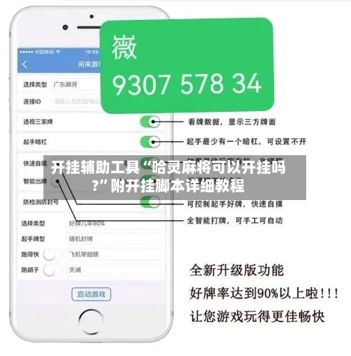 开挂辅助工具“哈灵麻将可以开挂吗?”附开挂脚本详细教程-第3张图片
