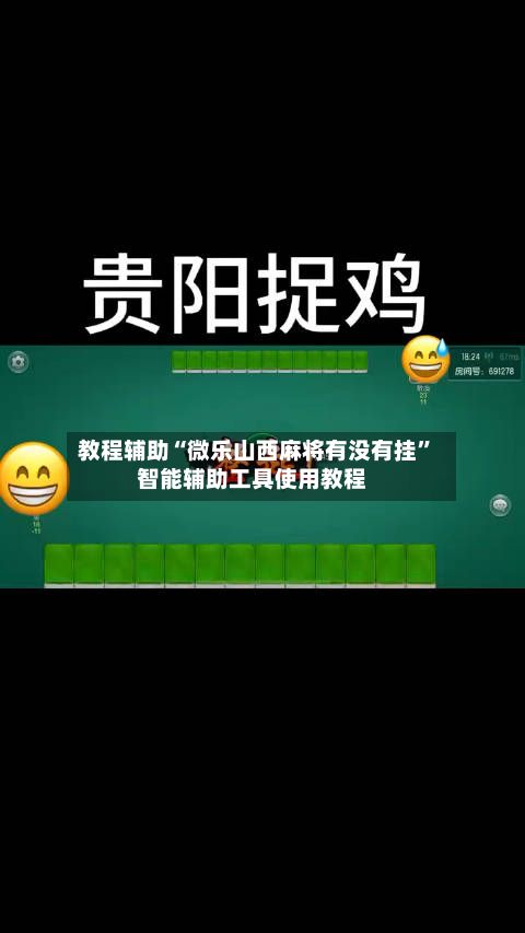 教程辅助“微乐山西麻将有没有挂”智能辅助工具使用教程-第2张图片