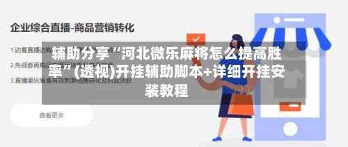 辅助分享“河北微乐麻将怎么提高胜率”(透视)开挂辅助脚本+详细开挂安装教程-第3张图片