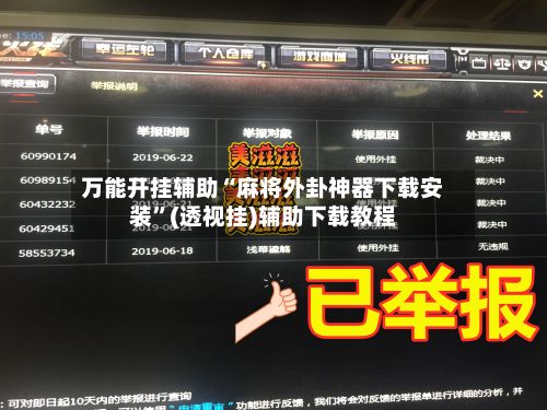 万能开挂辅助“麻将外卦神器下载安装”(透视挂)辅助下载教程-第3张图片