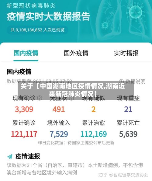 关于【中国湖南地区疫情情况,湖南近来新冠肺炎情况】-第3张图片